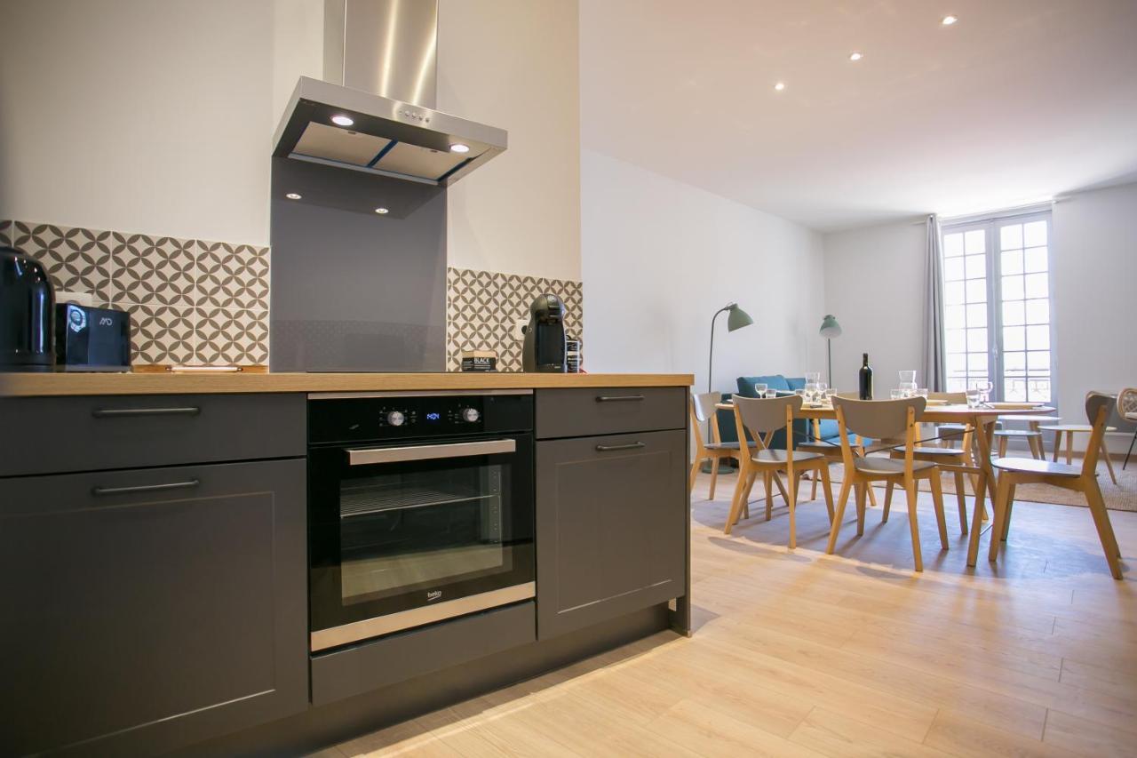 Logis Des Halles Du Coderc Apartment Perigueux Ruang foto