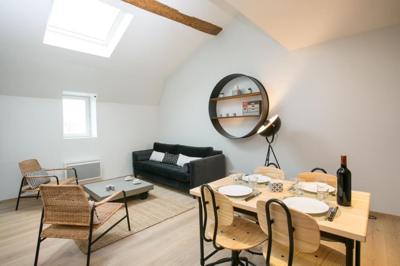 Logis Des Halles Du Coderc Apartment Perigueux Ruang foto