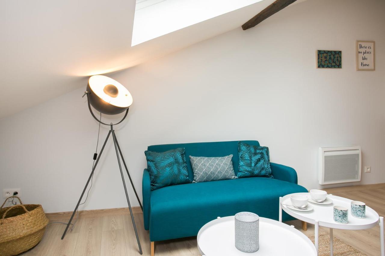 Logis Des Halles Du Coderc Apartment Perigueux Ruang foto