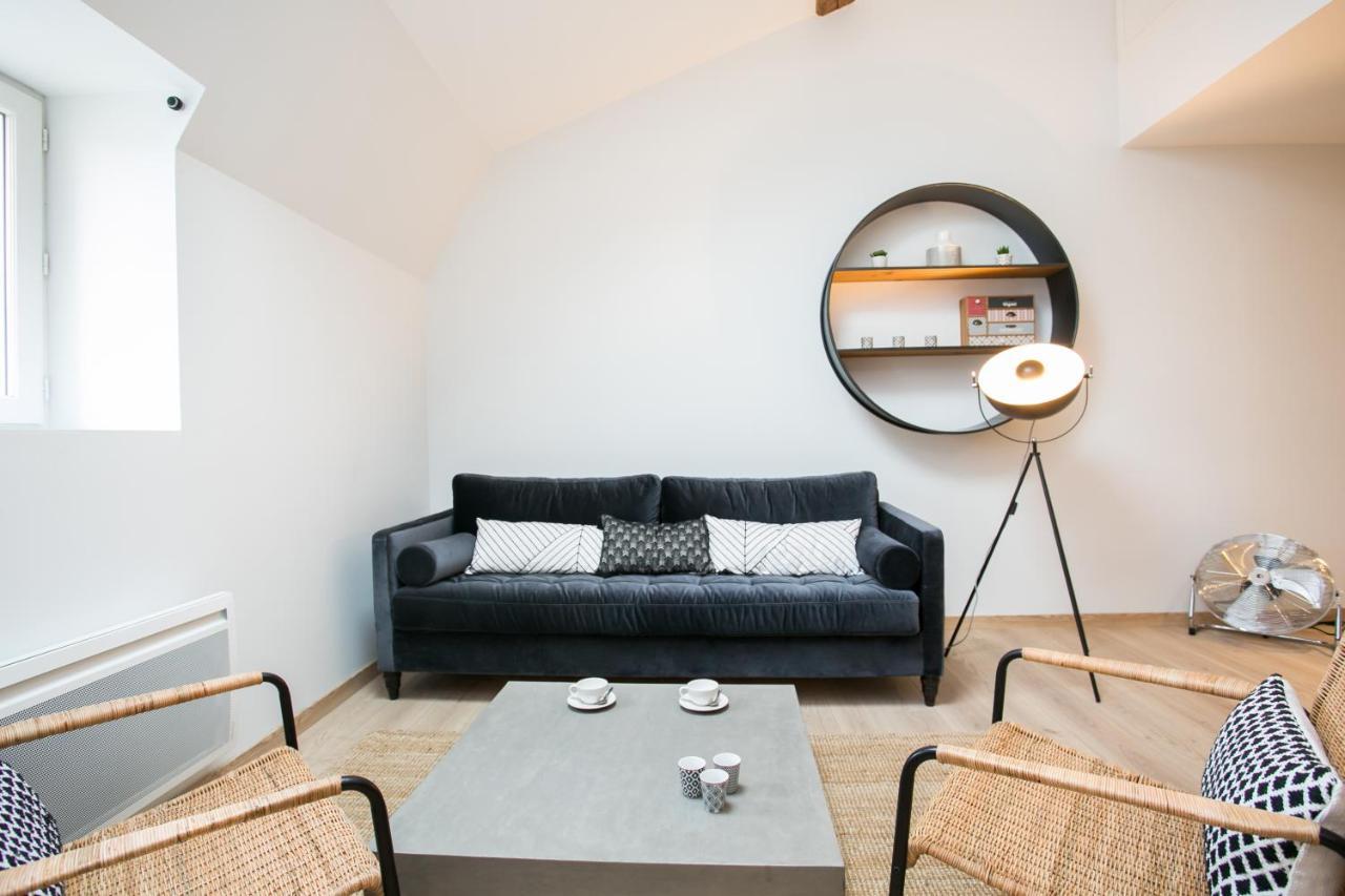 Logis Des Halles Du Coderc Apartment Perigueux Ruang foto